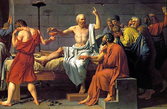 Socrate la morte di Louis David 1787